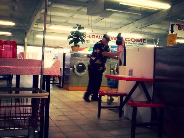 Cataract man in action